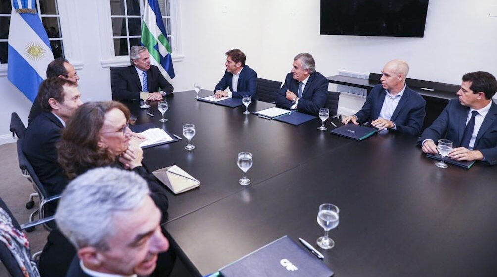 Alberto Fernández anunció inversiones por más de US$ 700 millones junto a Kicillof, Larreta y Morales