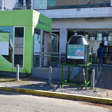 Instalan lavamanos en zonas adyacentes a bancos y cajeros automáticos en Florencio Varela