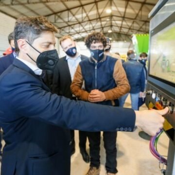 Kicillof presentó nueva tecnología nacional para la transformación de residuos urbanos