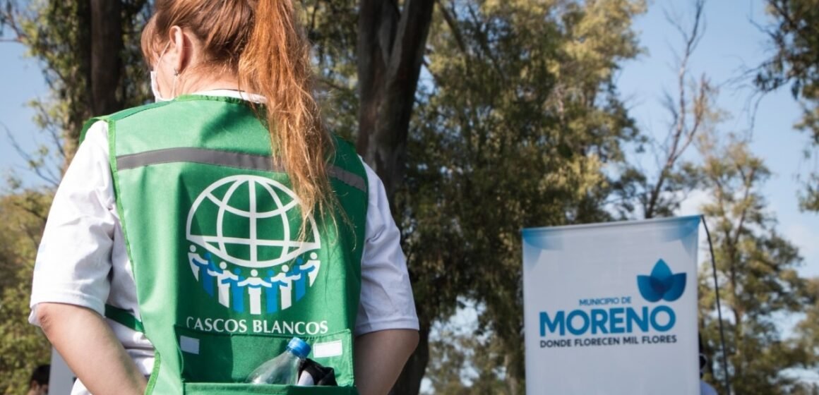 El municipio de Moreno lanzó el voluntariado ambiental junto a Cascos Blancos