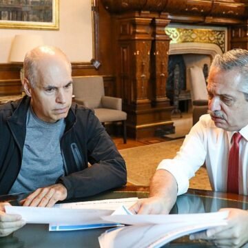 Rodríguez Larreta llegó a Olivos para reunirse con Alberto Fernández