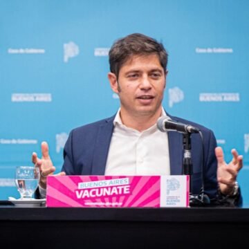 Comienza la vacunación libre para mayores de 45 años en Buenos Aires