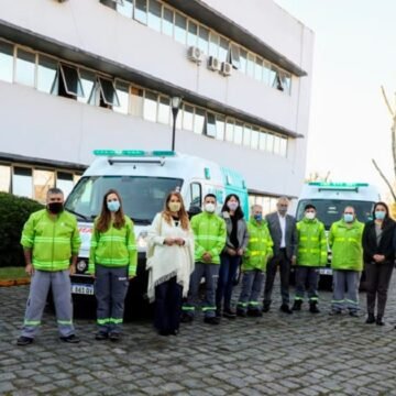 Avellaneda: El Municipio entregó nuevas ambulancias al SAME
