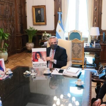 El Presidente recibió a la familia de Guadalupe Lucero