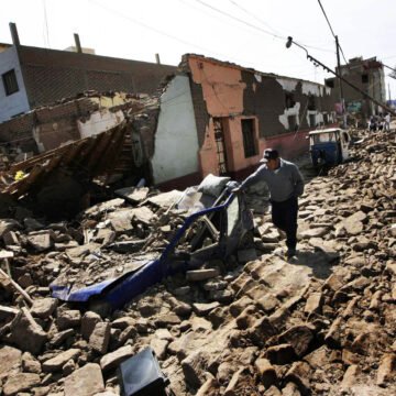 Un terremoto en de 7,5 grados sacudió Perú