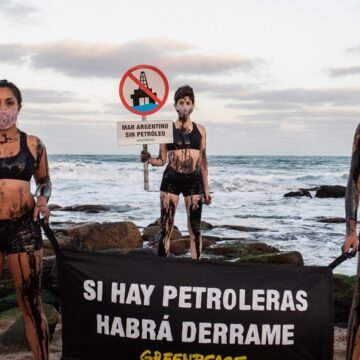 Manifestaciones contra la exploración petrolera