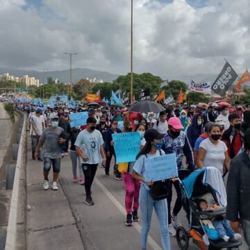 Represión en Jujuy ante la marcha contra el hambre