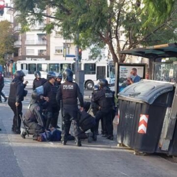 Represión de la Policía de la Ciudad a cartoneros y cartoneras