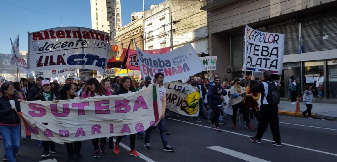 Paro y movilización docente en la Ciudad de Buenos Aires