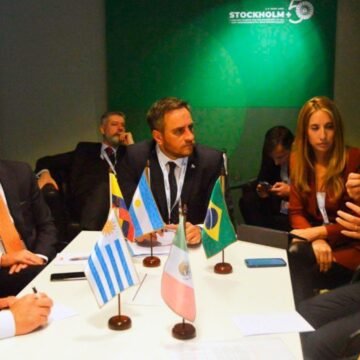 Argentina encabezó una reunión con representantes de Ambiente del Mercosur y de la región