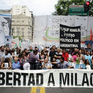 Reclamos por la libertad de Milagro Sala: movilizan al Ministerio de Justicia