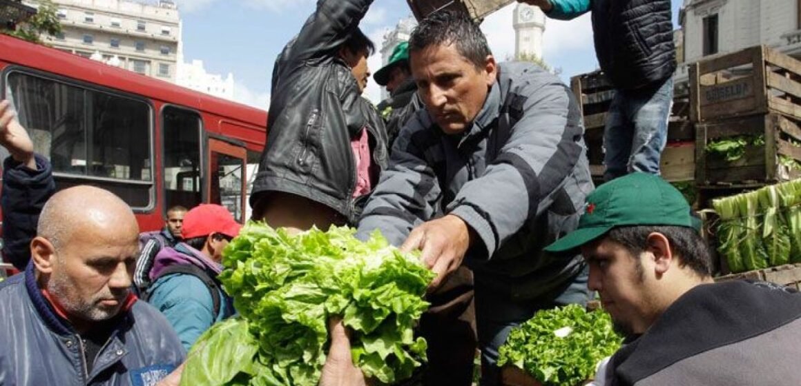 Verdurazo de la UTT frente al Congreso: donarán 20 mil kilos de alimentos