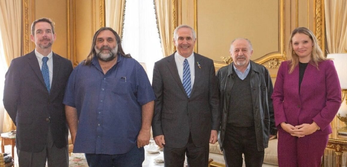 La reunión de Marc Stanley con Baradel y Yasky