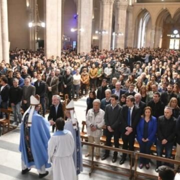 Misa por la paz: Un llamado a “generar un clima de fraternidad” entre los argentinos