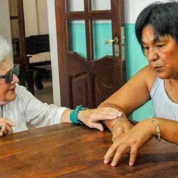 Norita Cortiñas visitó a Milagro Sala en Jujuy