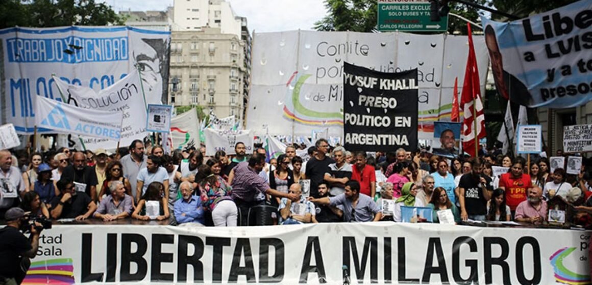 La Tupac Amaru hará un acampe en Plaza de Mayo por Milagro Sala