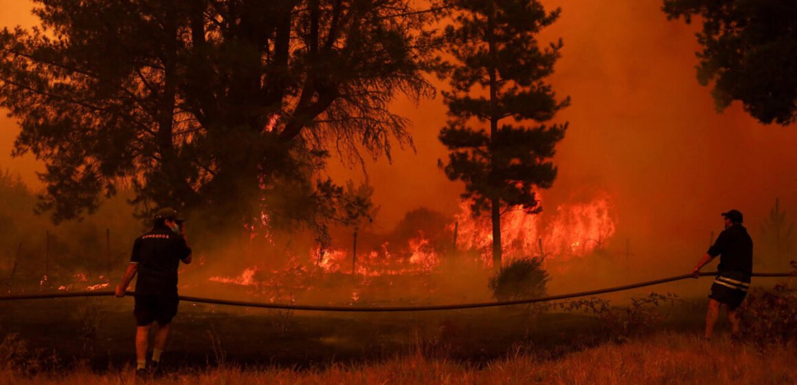 Incendios en Chile: Hay mas de 300 focos activos