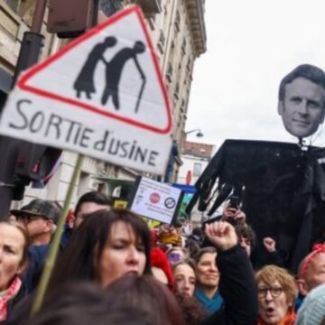 Francia dio media sanción a la reforma jubilatoria a pesar de las numerosas protestas