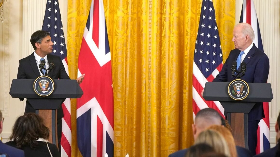 Alianza económica entre EEUU y el Reino Unido para enfrentar a China