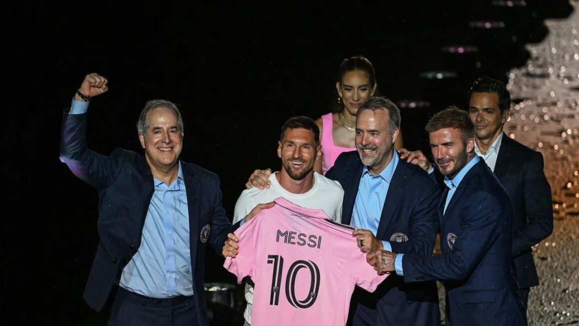Presentaron a Lionel Messi en el Inter de Miami