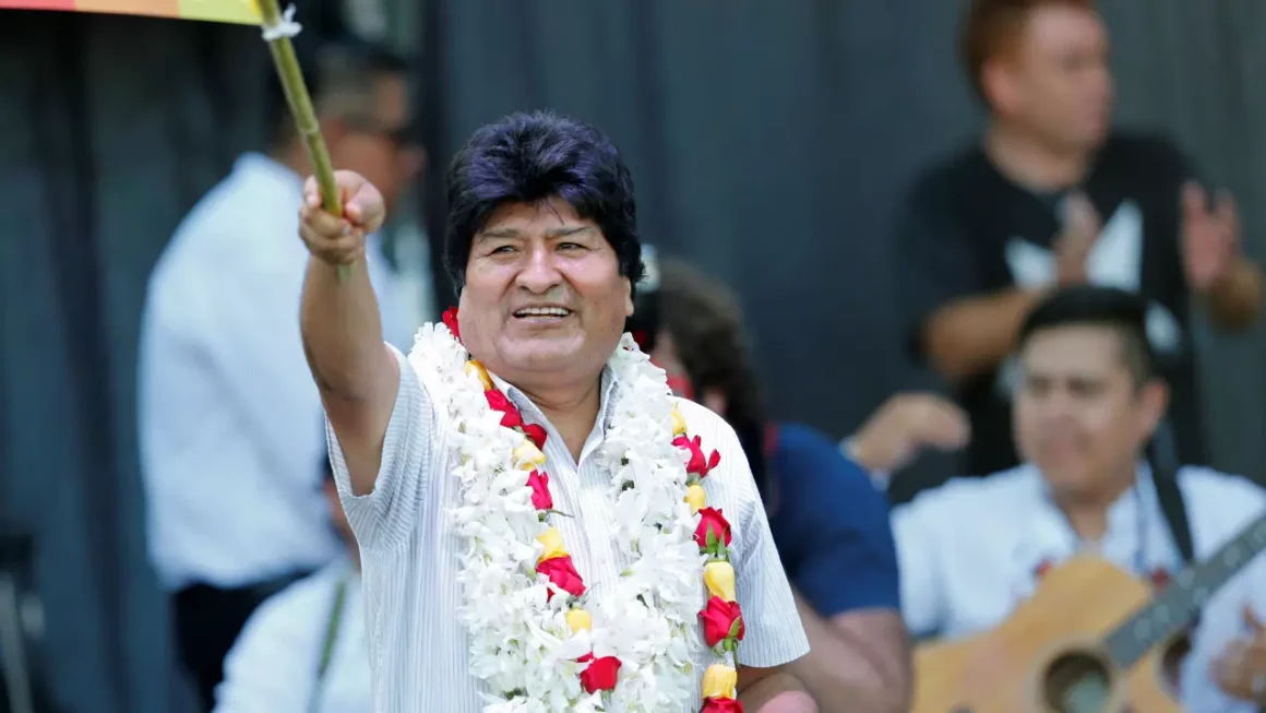 Evo Morales fue electo presidente del MAS