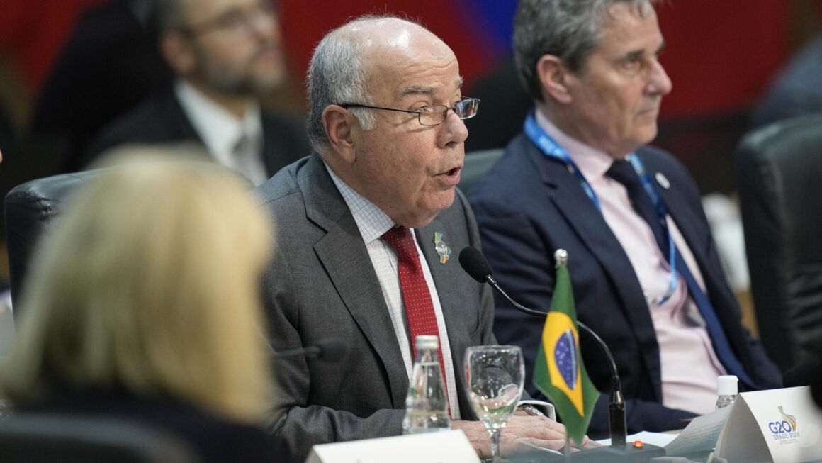 G20: Brasil pidió abordar la reforma de la gobernanza global