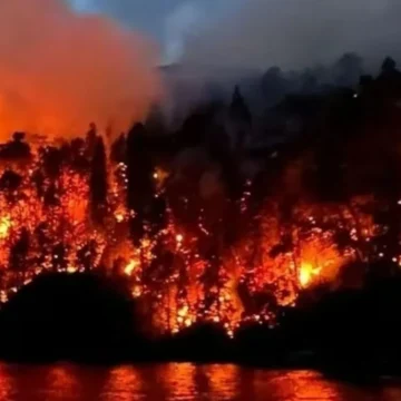 El incendio en el Nahuel Huapi ya consumió más de 625 hectáreas