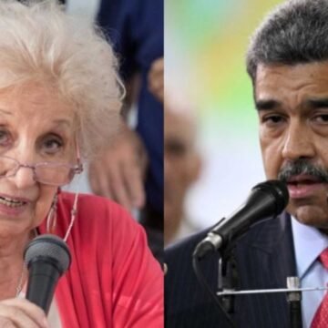 Estela de Carlotto apuntó contra Nicolás Maduro