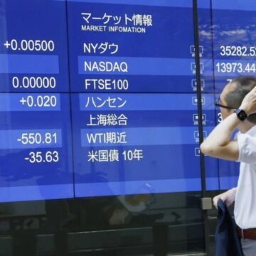 Las acciones de Japón tienen su peor caída desde 1987